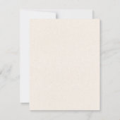 Invitation Anniversaire floral vintage (Dos)