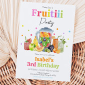 Invitation Anniversaire Fruitti