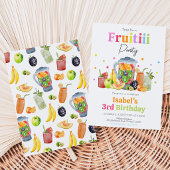 Invitation Anniversaire Fruitti