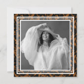 Invitation Anniversaire Fun Tortoise Shell Quarante et Fantas (Dos)