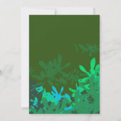 Invitation Anniversaire garçon chameleon, lézard, grenouille (Dos)