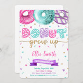 Invitation anniversaire gâteau Editable (Devant / Derrière)