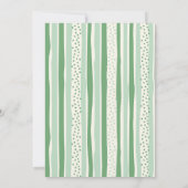 Invitation Anniversaire Glitter Lucky Seven St Patrick (Dos)