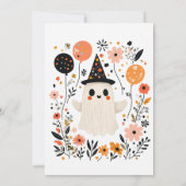 Invitation Anniversaire Halloween (Dos)