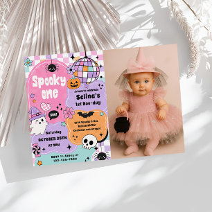 Invitation Anniversaire Halloween Spooky One