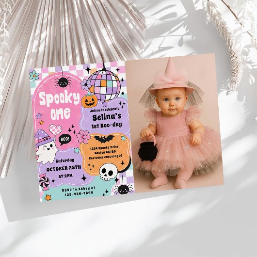 Invitation Anniversaire Halloween Spooky One