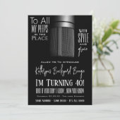 Invitation Anniversaire Hip hop (Debout devant)