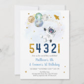 Invitation Anniversaire interarmées du compte à rebours des a (Devant)