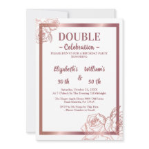 Anniversaire jumeau double adulte en bronze