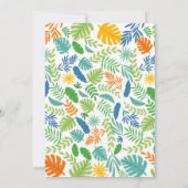 Invitation Anniversaire Jungle (Dos)