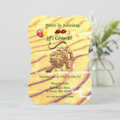 Invitation Anniversaire Leo (23 juillet - 22 août) (Debout devant)