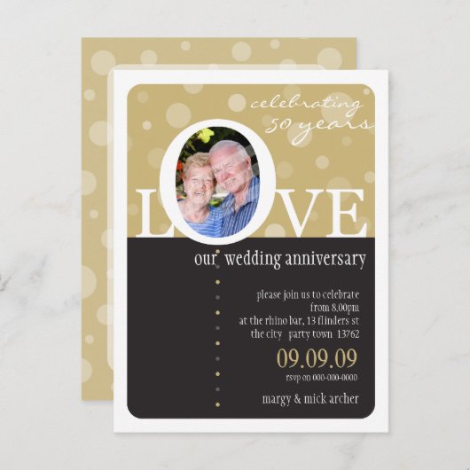 INVITATION ANNIVERSAIRE :: LOVEbubbles 1 (Devant / Derrière)