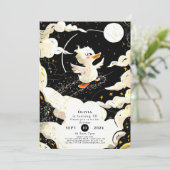 Invitation Anniversaire Magique Pastel Duck (Debout devant)