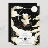 Invitation Anniversaire Magique Pastel Duck (Devant / Derrière)