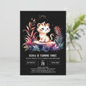 Invitation Anniversaire Majestic Custom Tiger (Debout devant)