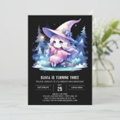 Invitation Anniversaire Majestic Pastel Wizard (Debout devant)