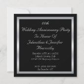 Invitation Anniversaire mariage (Dos)