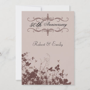 Invitation Anniversaire mariage