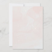 Invitation Anniversaire Mariage des Lunettes de Champagne (Dos)