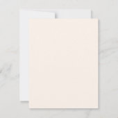 Invitation Anniversaire mignon rose (Dos)