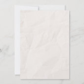 Invitation anniversaire moderne journal photo pers (Dos)