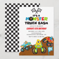 Anniversaire Monster Truck