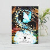 Invitation Anniversaire mystique amusant (Debout devant)