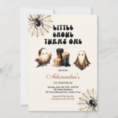 Invitation Anniversaire Neutral Little Ghoul (Devant)