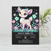 Invitation Anniversaire numérique de Imaginaire Deer (Debout devant)