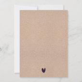 INVITATION ANNIVERSAIRE PAILLETTES ROSE SIMPLE TOUT ÂGE (Dos)