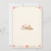 Invitation Anniversaire Pastel Fiesta (Dos)