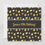 Invitation Anniversaire personnalisable (Devant)
