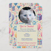 Invitation Anniversaire Personnalisable (Devant / Derrière)