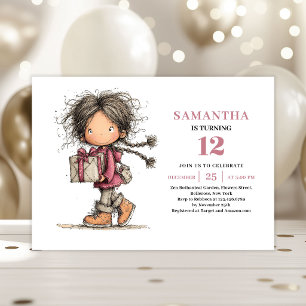 Invitation anniversaire pour enfants fantaisistes 