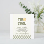 Invitation anniversaire pour jumeaux cools – Modif (Debout devant)