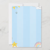 Invitation anniversaire pour les enfants (Dos)