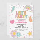 Invitation Anniversaire Preppy Patch (Devant)