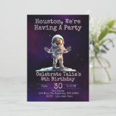 Invitation Anniversaire Purple Pink (Debout devant)