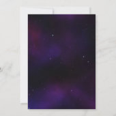 Invitation Anniversaire Purple Pink (Dos)