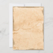 Invitation Anniversaire Recherché Boy Pays Ouest (Dos)