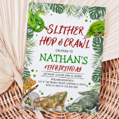 Invitation Anniversaire Reptile