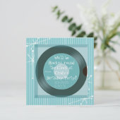 Invitation Anniversaire rétro des années 1950 (Debout devant)