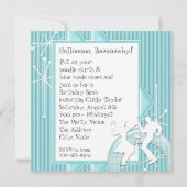 Invitation Anniversaire rétro des années 1950 (Dos)