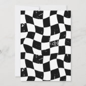 Invitation Anniversaire Rétro Fête (Dos)