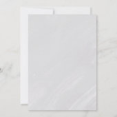 Invitation Anniversaire rose glamor vernis (Dos)