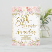 Invitation Anniversaire rose vif, Anniversaire surprenant (Debout devant)