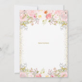 Invitation Anniversaire rose vif, Anniversaire surprenant (Dos)