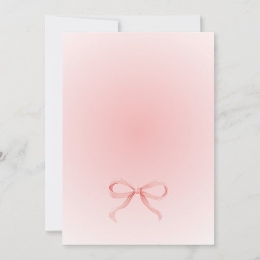 Invitation Anniversaire rouge cerisier (Dos)