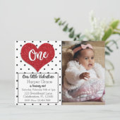 Invitation anniversaire Saint-Valentin Photo Anniv (Debout devant)