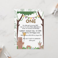 Anniversaire sauvage Attente : 1 an d'invitation